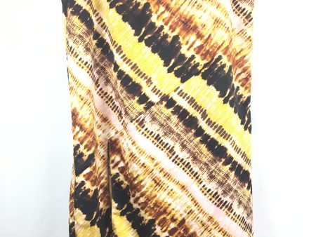 Black & Yellow Skirt Maxi Marc New York, Size Xl Online now