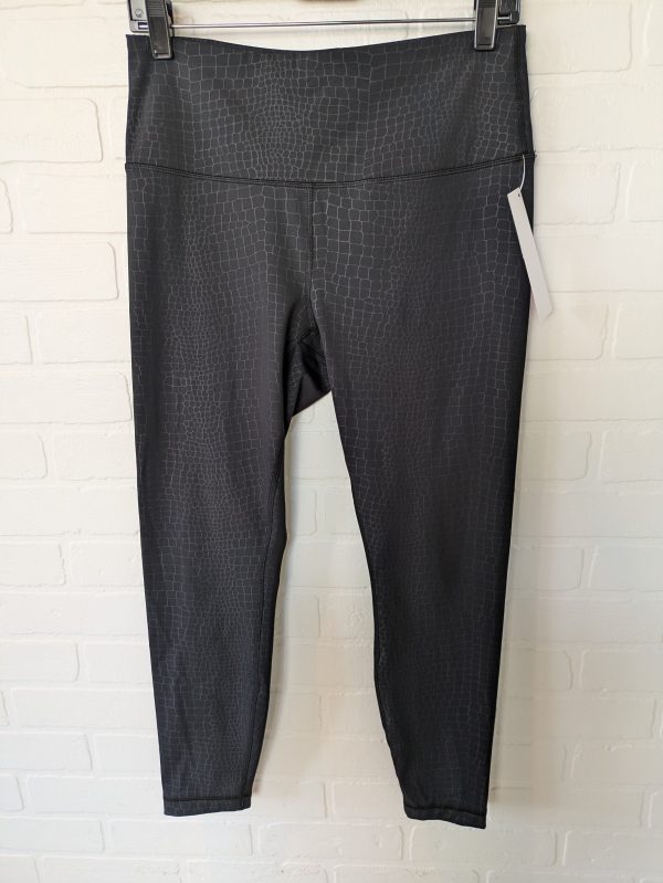 Black Athletic Leggings 90 Degrees By Reflex, Size 12 on Sale