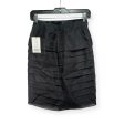 Silk Black Skirt Mini & Short Etcetra, Size 0 Discount