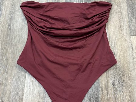 Red Bodysuit Meshki, Size Xxl Supply