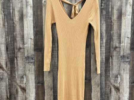 Tan Dress Casual Midi Forever 21, Size S For Sale