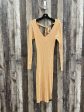 Tan Dress Casual Midi Forever 21, Size S For Sale